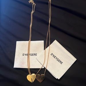 D’heygere Gold Best Friends Necklace